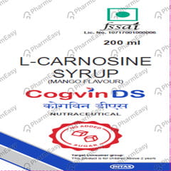 Cogvin Ds Mango Flavour Bottle Of 200ml Syrup