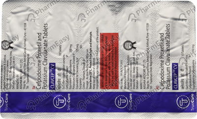Clavcep Cv Strip Of 10 Tablets