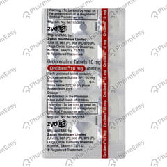 ORCIBEST 10MG STRIP OF 15 TABLETS
