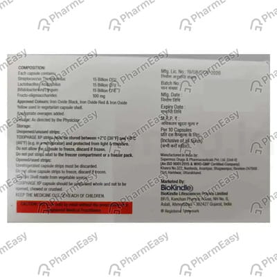 Toxiphage Xp Strip Of 10 Capsules