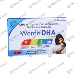 WONFIT DHA STRIP OF 10 CAPSULES