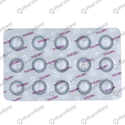 Volibo 0.2mg Strip Of 15 Tablets