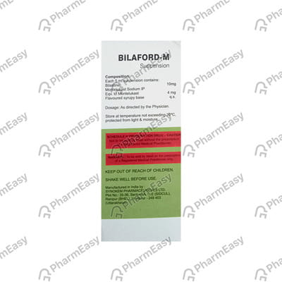 Bilaford M Bottle Of 60m Syrup
