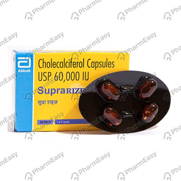 Suprarize Strip Of 4 Capsules