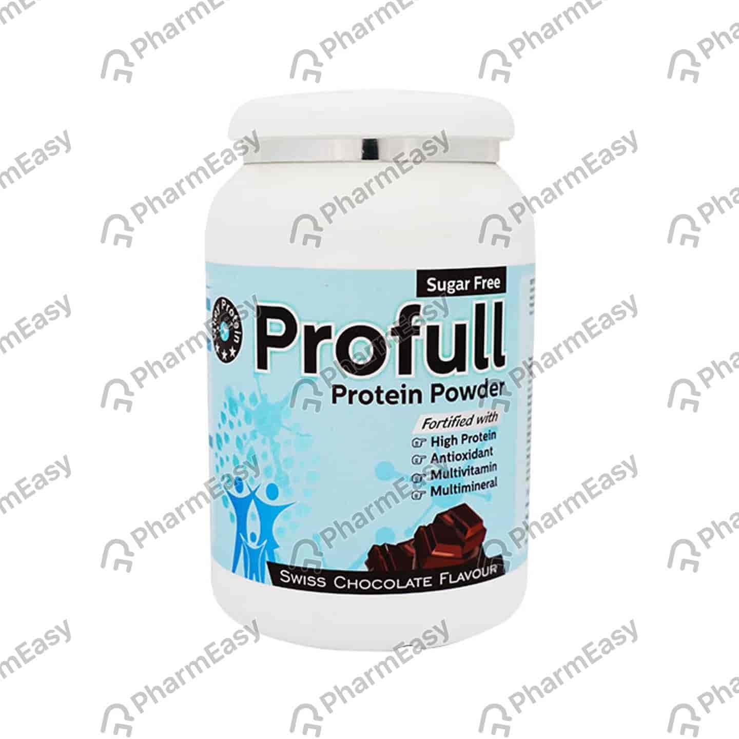 Profull Swiss Chocolate Flavour Sugar Free Jar Of 500gm Oral Powder