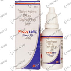 PROPYSALIC PLUS 3% BOTTLE OF 30ML LOTION