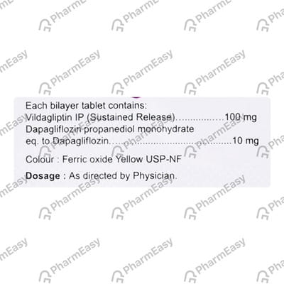 Gluvilda D 10mg Strip Of 10 Tablets