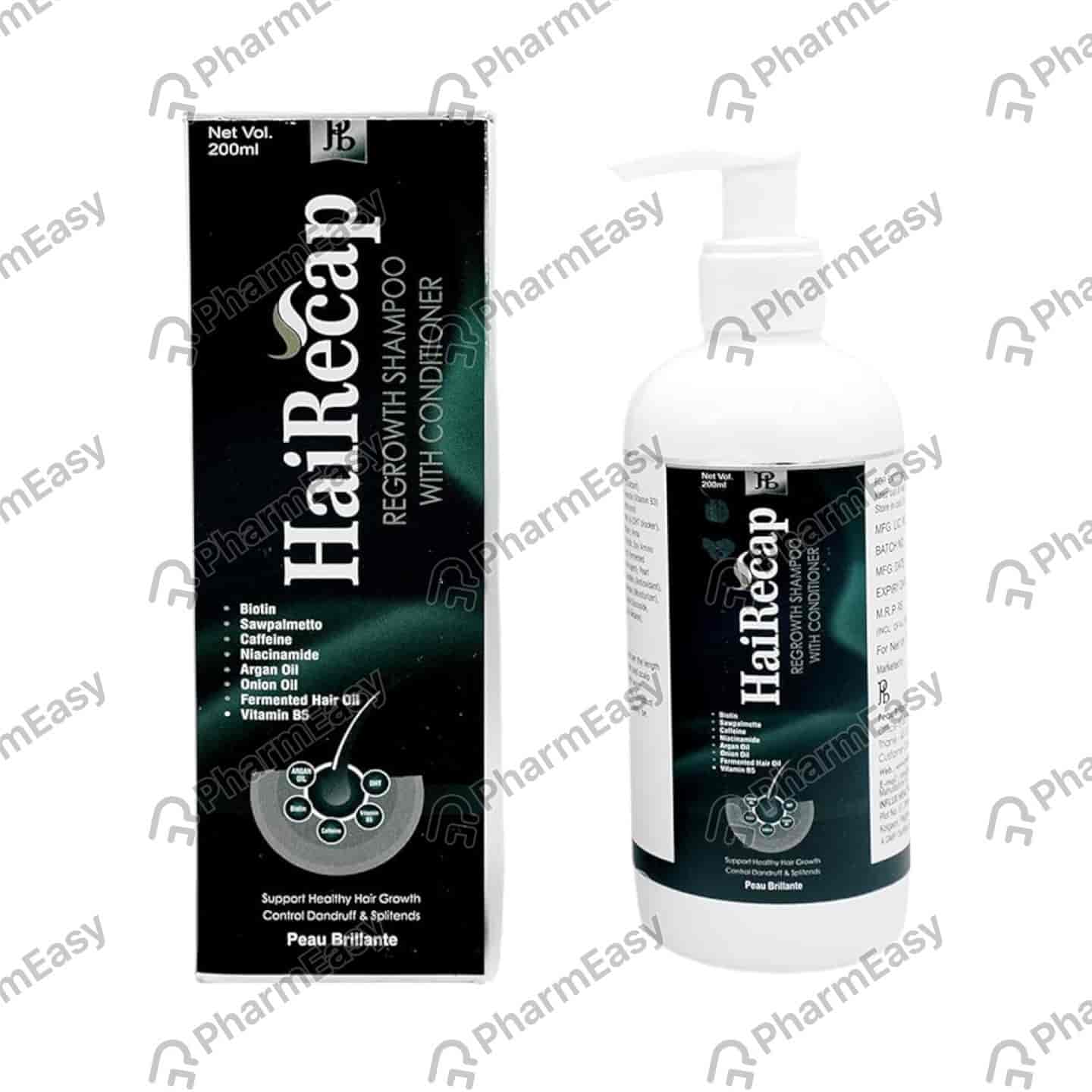Hairecap Bottle Of 200ml Shampoo With Conditioner