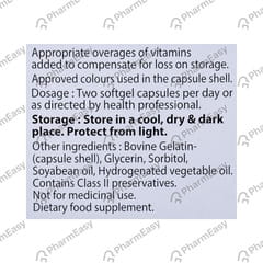 MAXNERVE GOLD STRIP OF 10 SOFTGEL CAPSULES