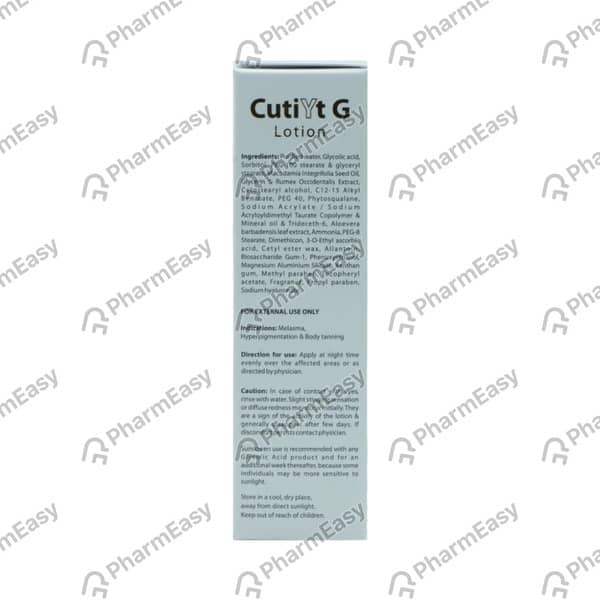 Cutiyt G Bottle Of 30ml Lotion