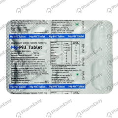 MG PILL 1200MG STRIP OF 10 TABLETS