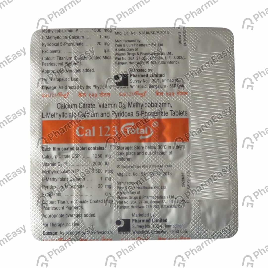 Buy CALCIMAX TOTAL STRIP OF 15 TABLETS Online & Get Upto 60% OFF at ...