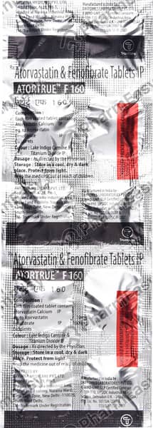 Atortrue F 160mg Strip Of 10 Tablets