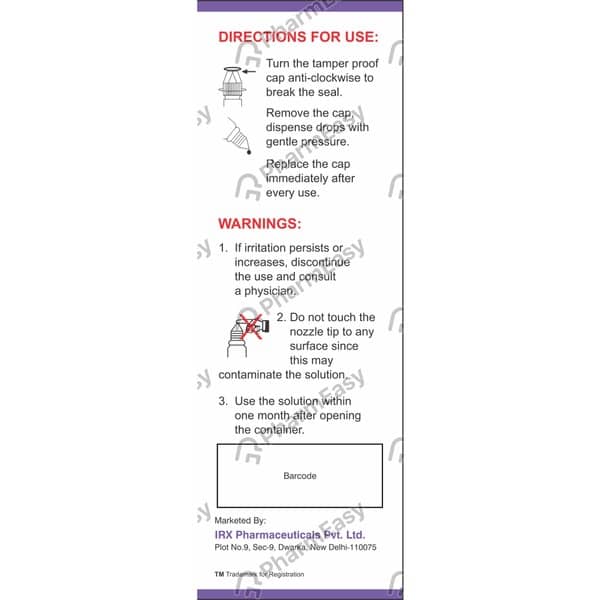 Cmerx Bottle Of 5ml Eye Drops