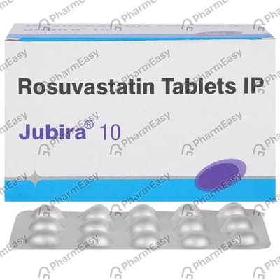 Jubira 10mg Strip Of 15 Tablets