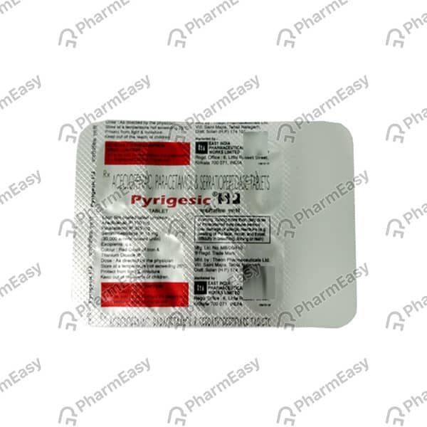 Pyrigesic Sp Strip Of 10 Tablets