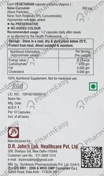 Curcon Czs Strip Of 10 Tablets