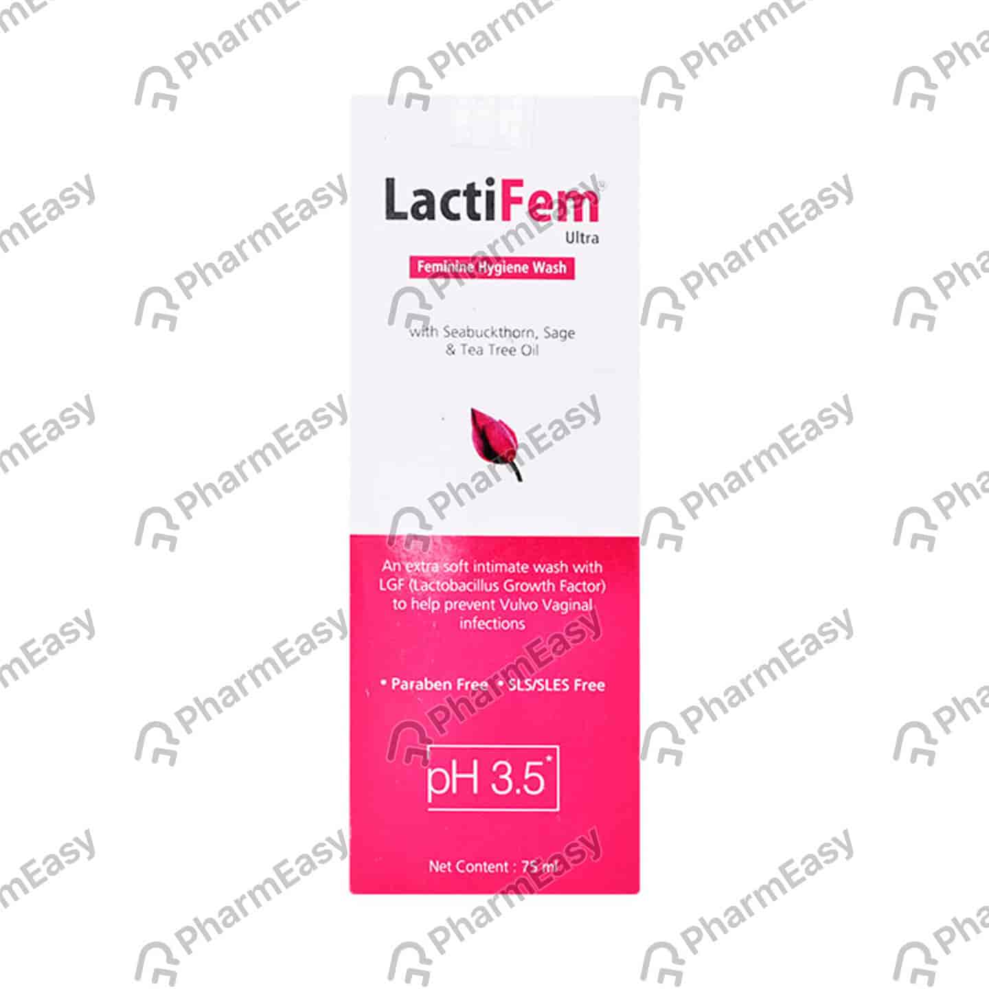 Lactifem Ultra Bottle Of 75ml Intimate Wash