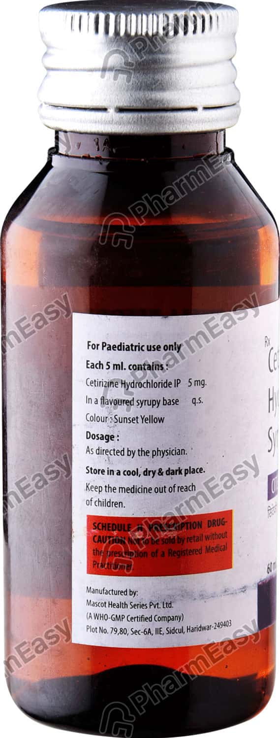 Okacet 5 MG/5ML Syrup (30) Uses, Side Effects, Price & Dosage PharmEasy