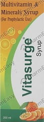 VITASURGE BOTTLE OF 200ML SYRUP