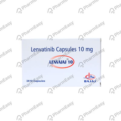 Lenvajaj 10mg Strip Of 10 Capsules
