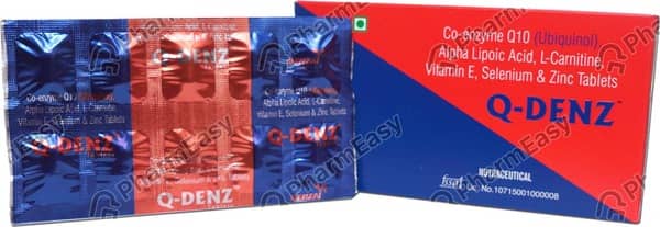 Q Denz Strip Of 10 Tablets