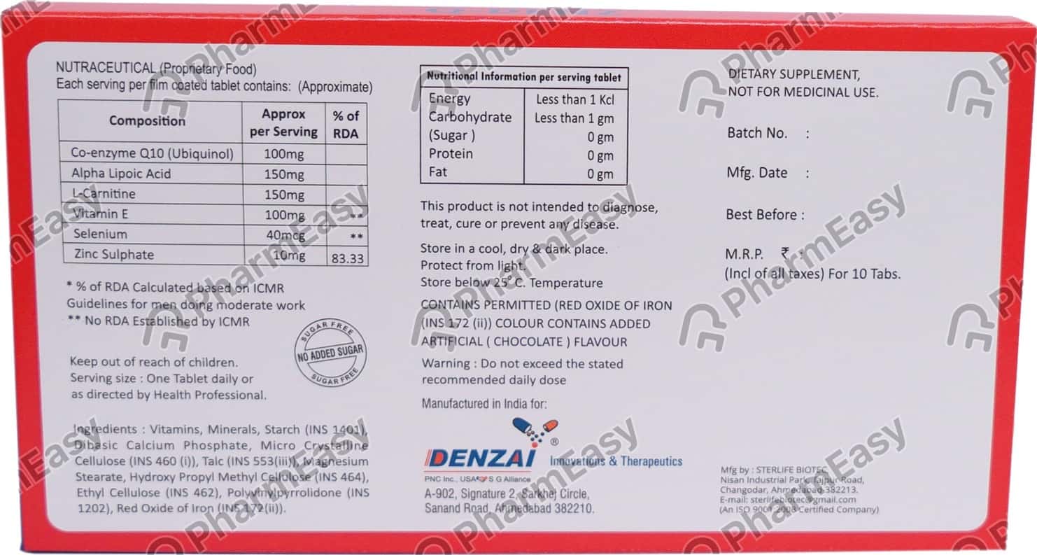 Denz Tablet Buy Q Denz Strip Of 10 Tablets Online at Flat 15% OFF | PharmEasy