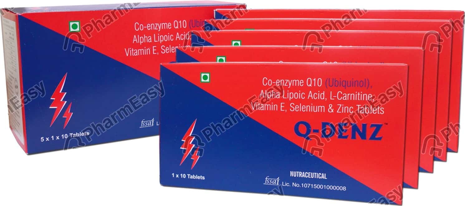 Denz Tablet Buy Q Denz Strip Of 10 Tablets Online at Flat 15% OFF | PharmEasy