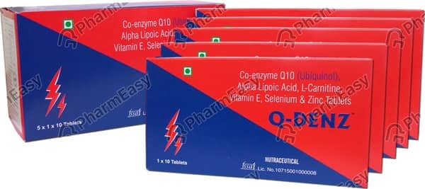 Q Denz Strip Of 10 Tablets