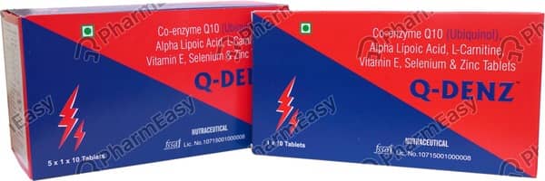 Q Denz Strip Of 10 Tablets