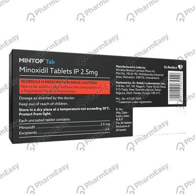 Mintop Tab 2.5 Mg Strip Of 10 Tablets