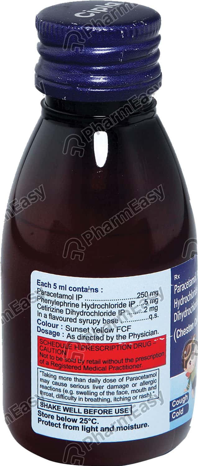 Buy Cheston Cold Ds Tangy & Sweet Orange Flavour Bottle Of 60ml Syrup Online at Flat 15 OFF