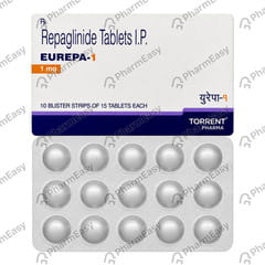 EUREPA 1MG STRIP OF 15 TABLETS