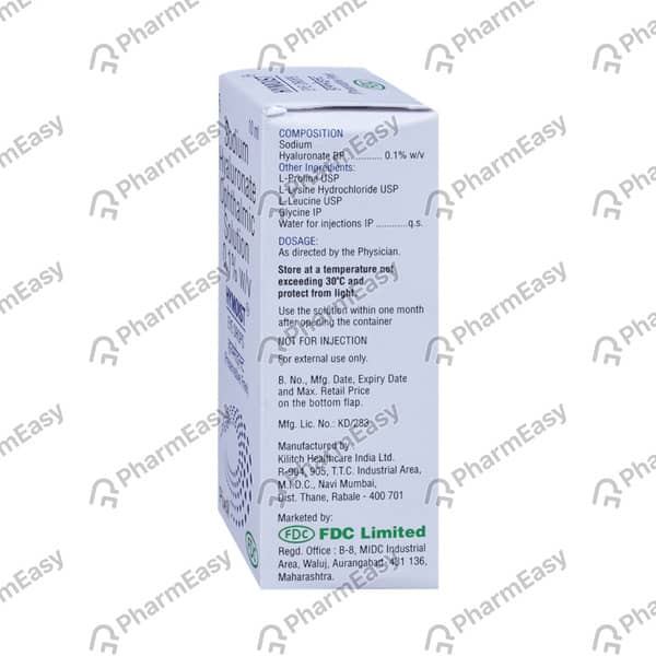 Hymoist 0.1% Bottle Of 5Ml Eye Drops