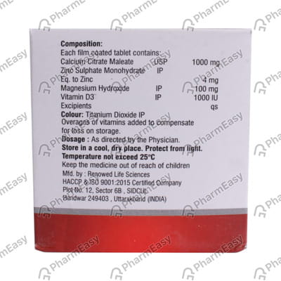 Hsk Cal Strip Of 10 Tablets
