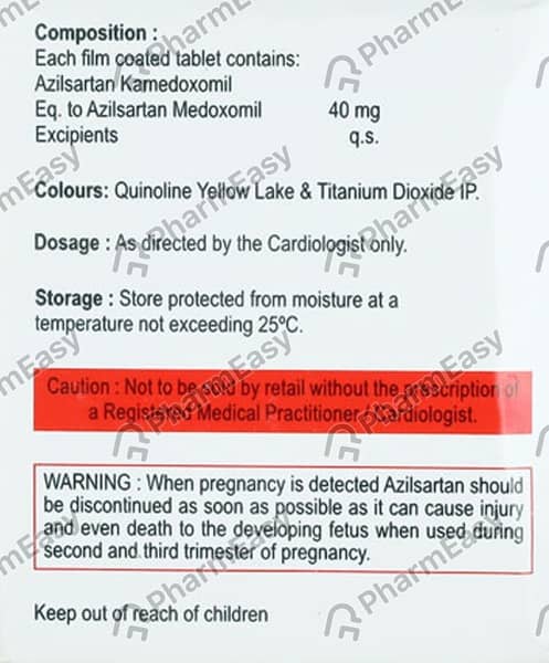 Azutan 40mg Tablets 15'S