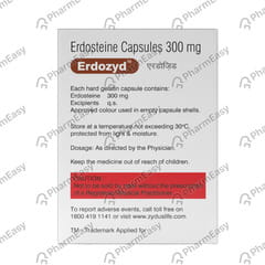 Erdozyd 300mg Strip Of 10 Capsules