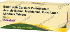 NEW KERATAB STRIP OF 10 TABLETS