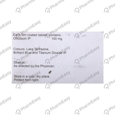 Oflomac Od 100 Mg Strip Of 10 Tablets