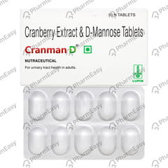 CRANMAN D STRIP OF 10 TABLETS