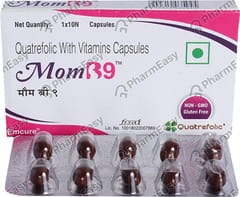 MOM B9 STRIP OF 10 CAPSULES