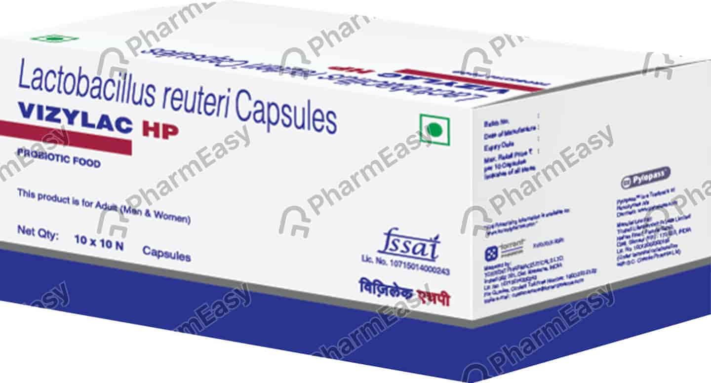 Vizylac Hp Strip Of 10 Capsules