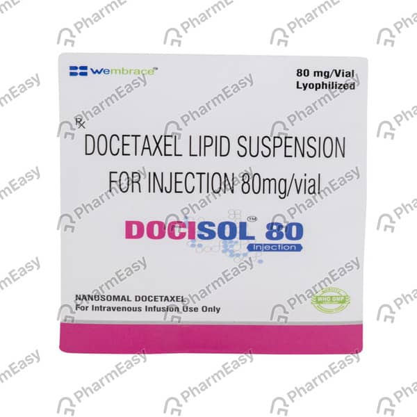 Docisol 80mg Dry Vial Of 1 Powder For Injection