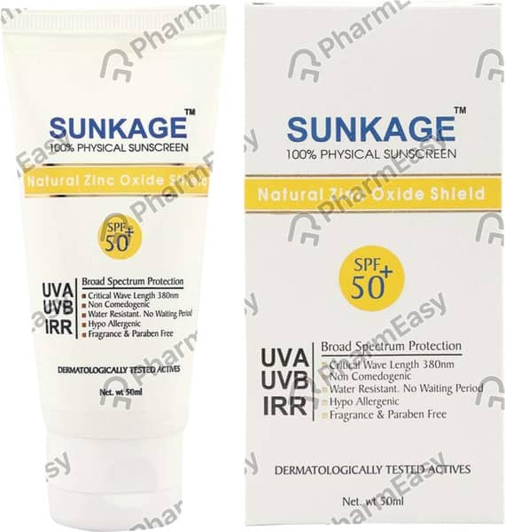 Sunkage Spf 50 Plus Bottle Of 50Ml Gel