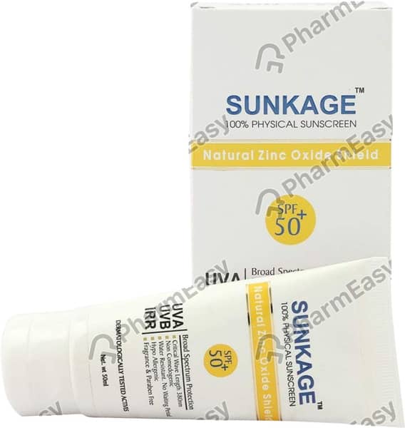 Sunkage Spf 50 Plus Bottle Of 50Ml Gel