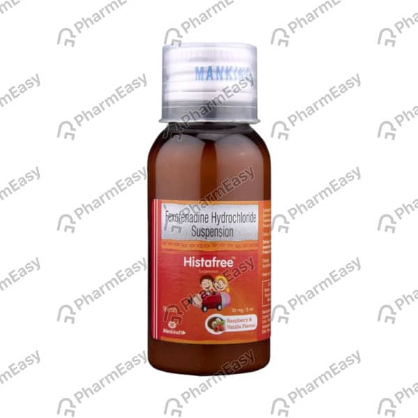 Histafree 30mg Bottle Of 5ml Suspension