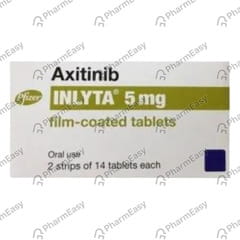 INLYTA 5MG STRIP OF 14 TABLETS