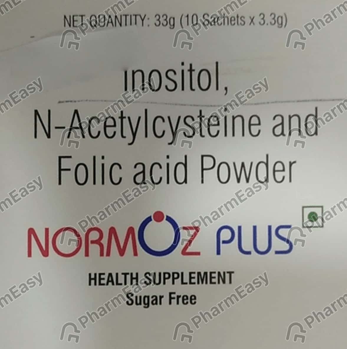 Normoz Plus Sugar Free Sachet Of 3.3gm Powder