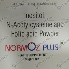 Normoz Plus Sugar Free Sachet Of 3.3gm Powder
