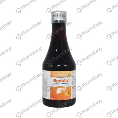 Benuliv Tangy Orange Flavour Bottle Of 200ml Syrup